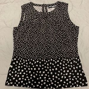 Karl Lagerfeld Paris sleeveless blouse